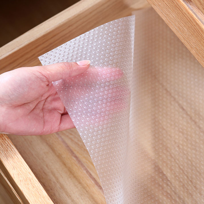 PE Material Shelf Liner For Kitchen Cabinets