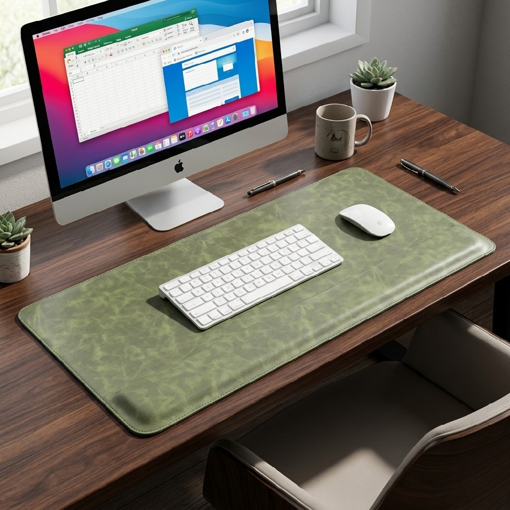 Wrist Rest Mouse Pad & Desk Mat