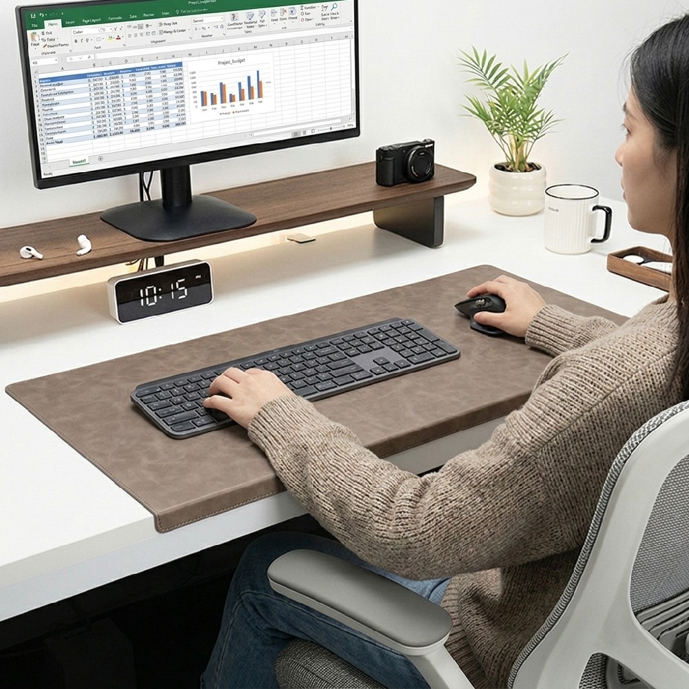 Waterproof Table Protector Easy Clean for Office Desks