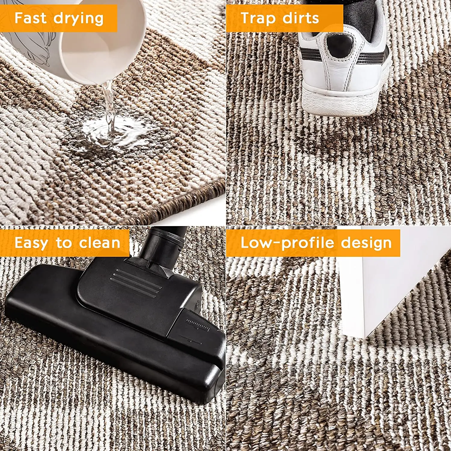 Extra Large Heavy-Duty Entrance Doormat | Commercial Grade Non-Slip Floor Mat | Industrial Welcome Mat