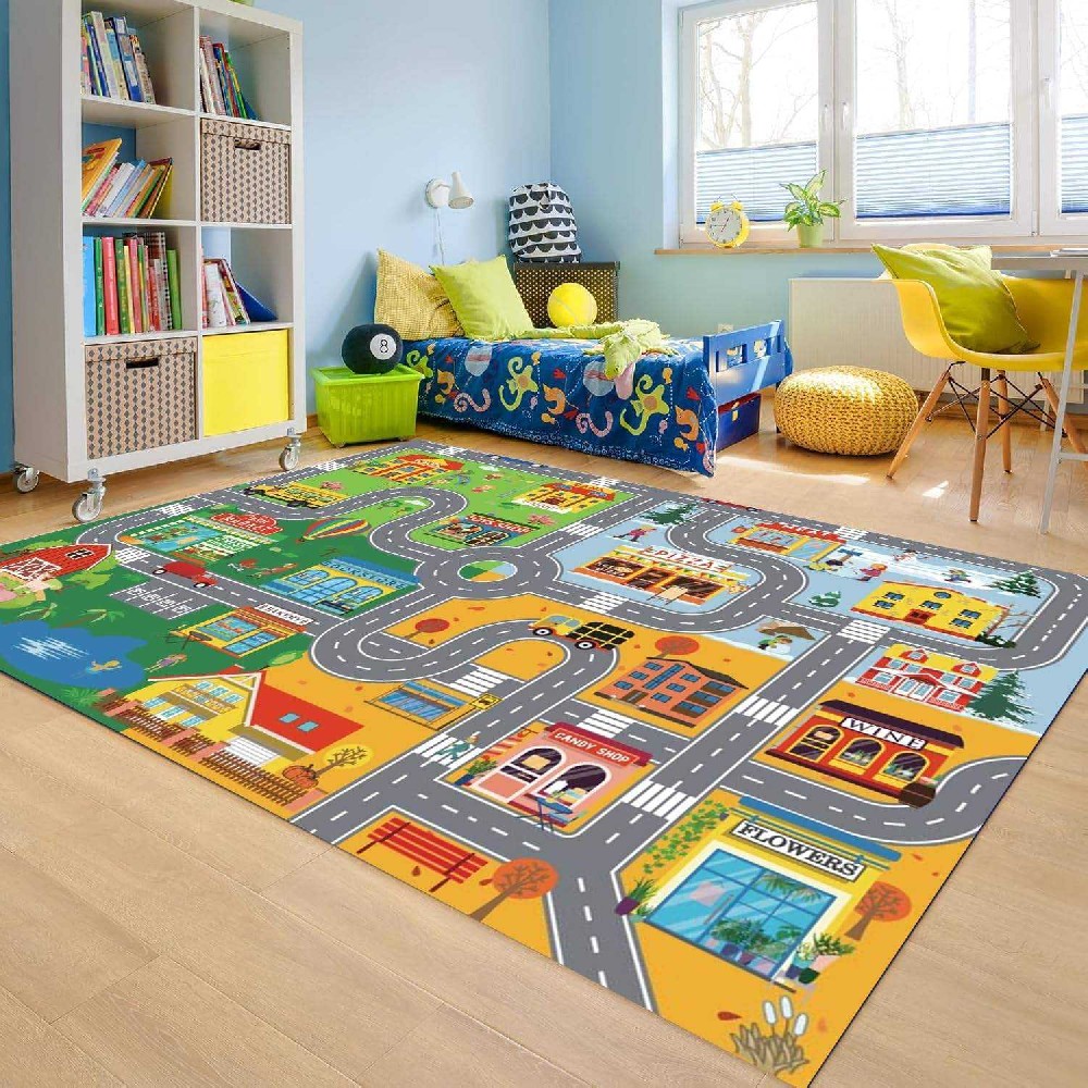 OEM Toddler Traffic Kids Play Mat
