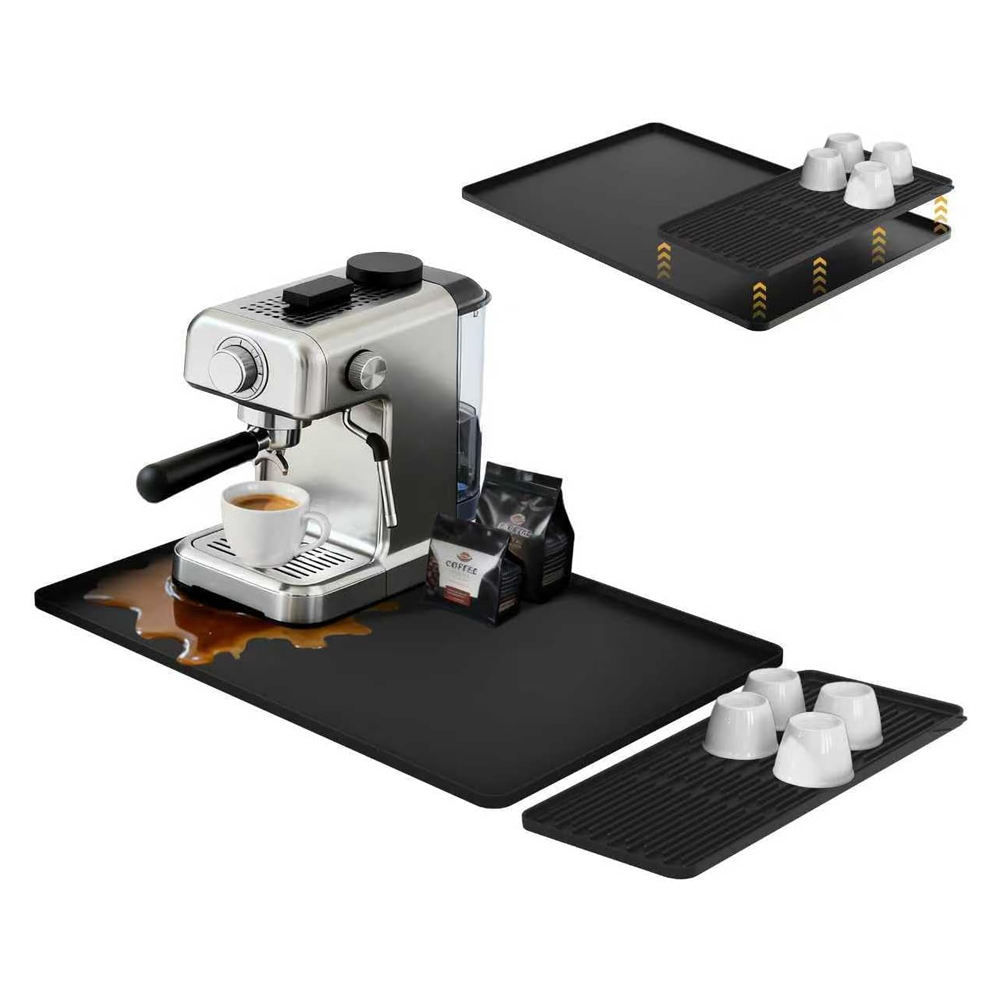 Heat Resistant Silicone for Coffee Bar & Kitchen Counter