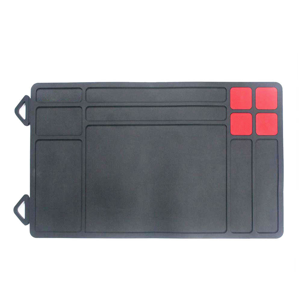 Cleaning Mat for Parts and Tools Anti-Slip Rubberized Repair Mat