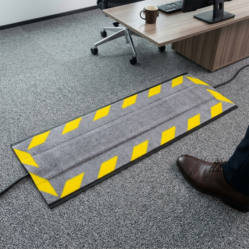 Grey Nylon surface Cable Protection Mat