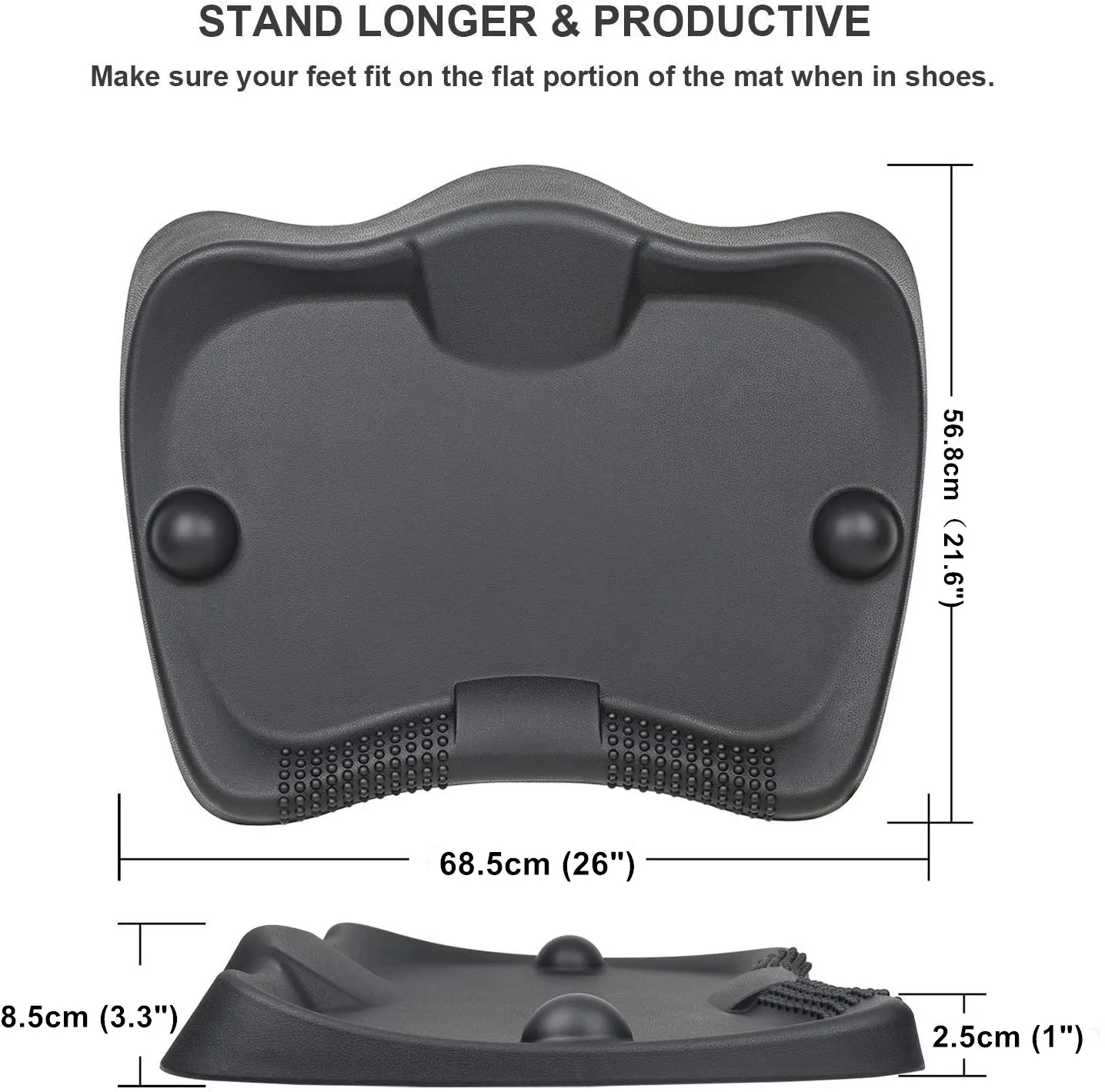 PU Anti Fatigue Mat Standing Desk Floor Mat