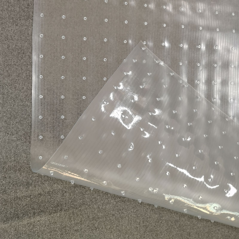 Clear Vinyl Plastic Floor Runner